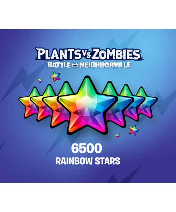 Plants vs. Zombies: Battle for Neighborville - 6500 Rainbow Stars DLC XBOX One / Xbox Series X|S Xbox One Key GLOBAL